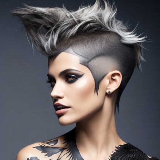 Short Wolf Haircuts for Women