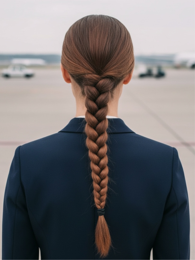 Cabin Crew Hairstyles for Female