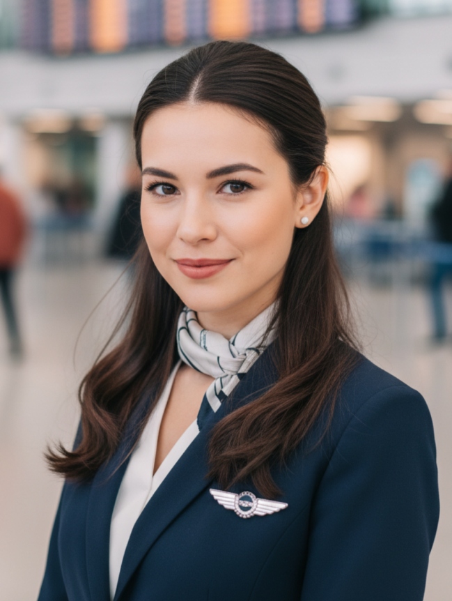 Cabin Crew Hairstyles for Female