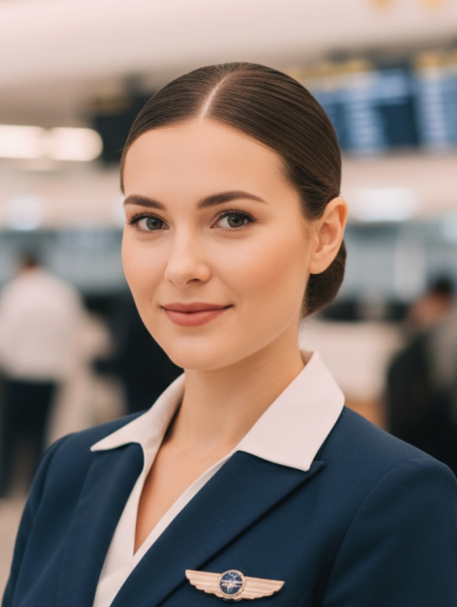 Cabin Crew Hairstyles for Female
