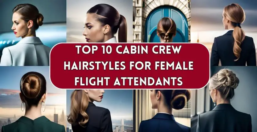 Cabin Crew Hairstyles for Female