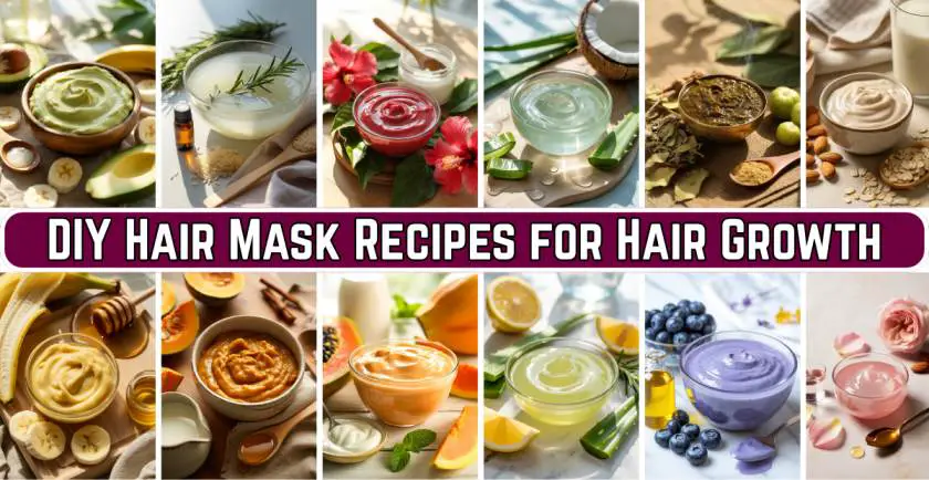 DIY Hair Mask Recipes for Hair Growth