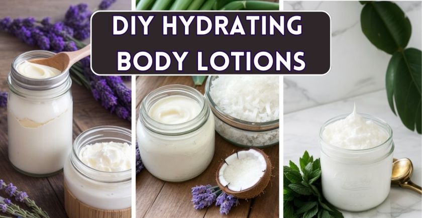 DIY Hydrating Body Lotions