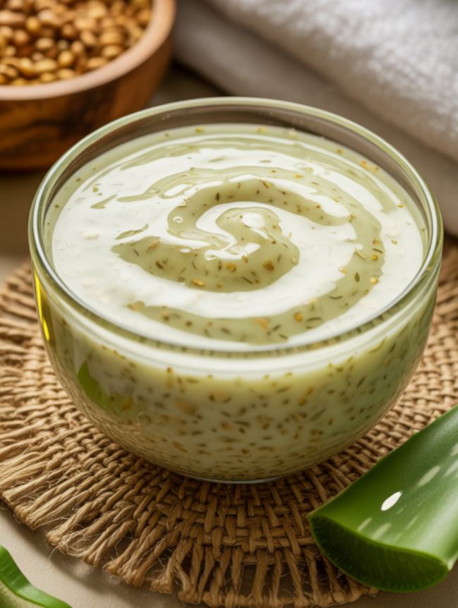 Homemade Hair Conditioner after Shampooing