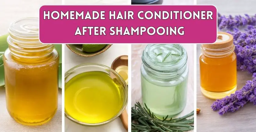 Homemade Hair Conditioner after Shampooing