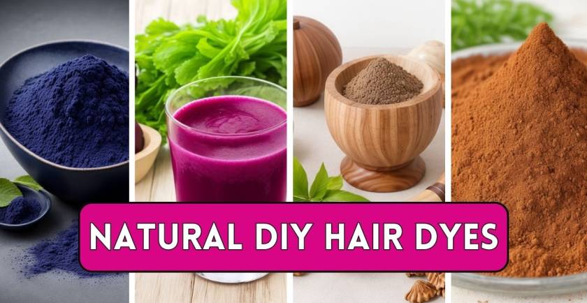 Natural DIY Hair Dyes