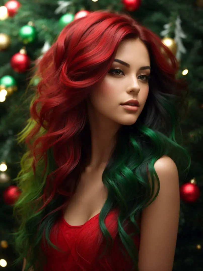 Dazzling Christmas Hair Color Ideas For In 2023