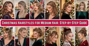 24 Christmas Hairstyles for Medium Hair: Step-by-Step Guide