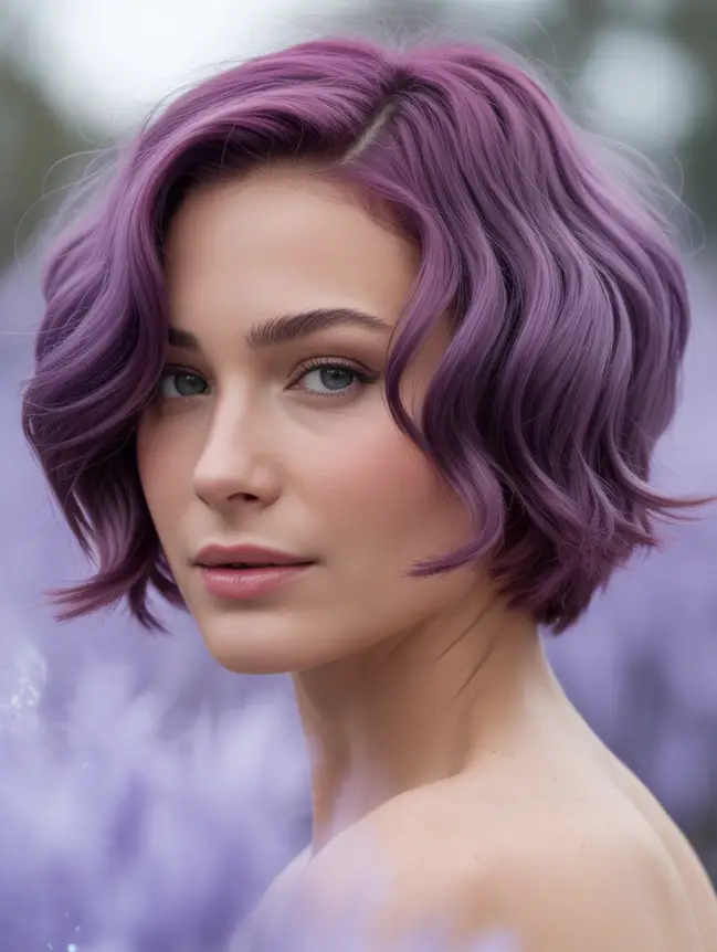 Christmas hair color ideas for short hair