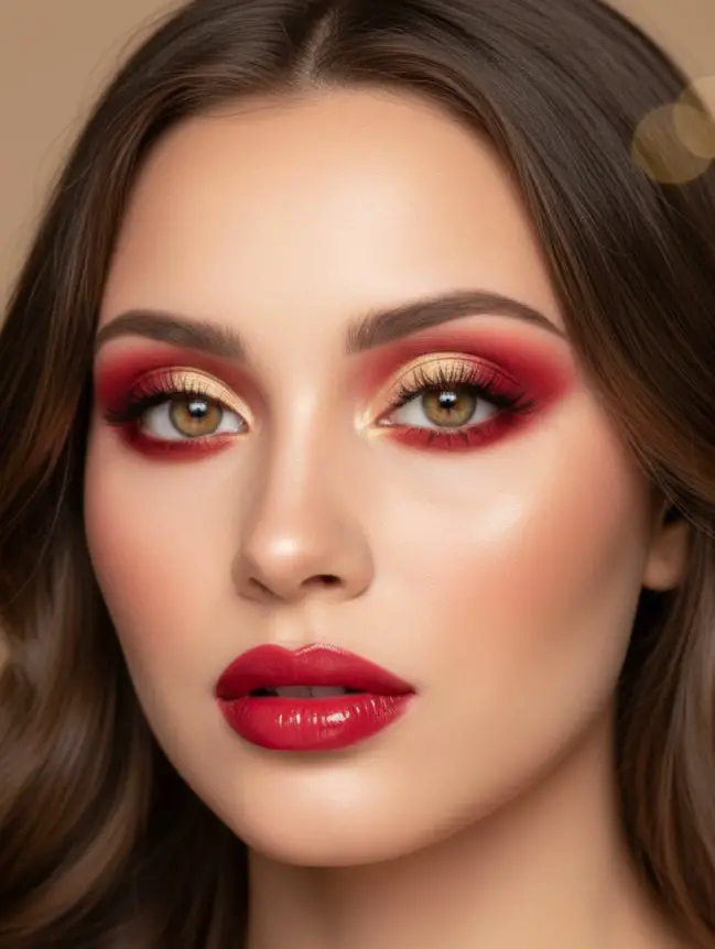 Easy Christmas Eyeshadow Looks for Beginners