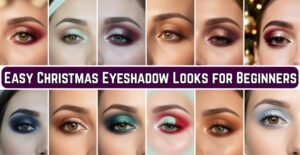 30 Easy Christmas Eyeshadow Looks for Beginners