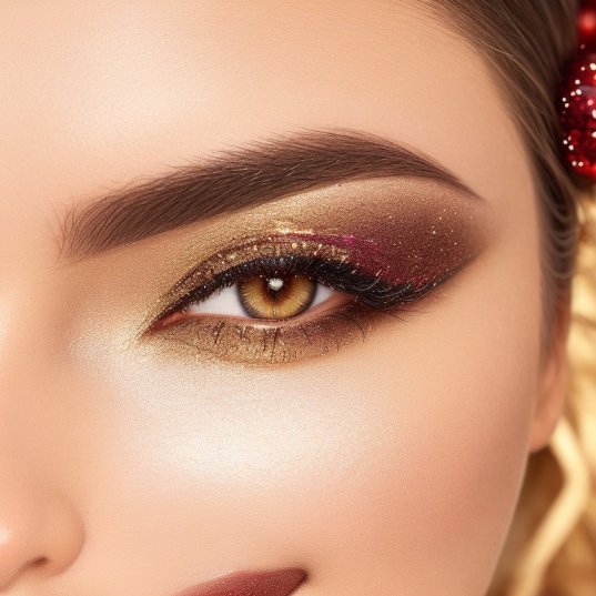 Easy Christmas Eyeshadow Looks for Beginners