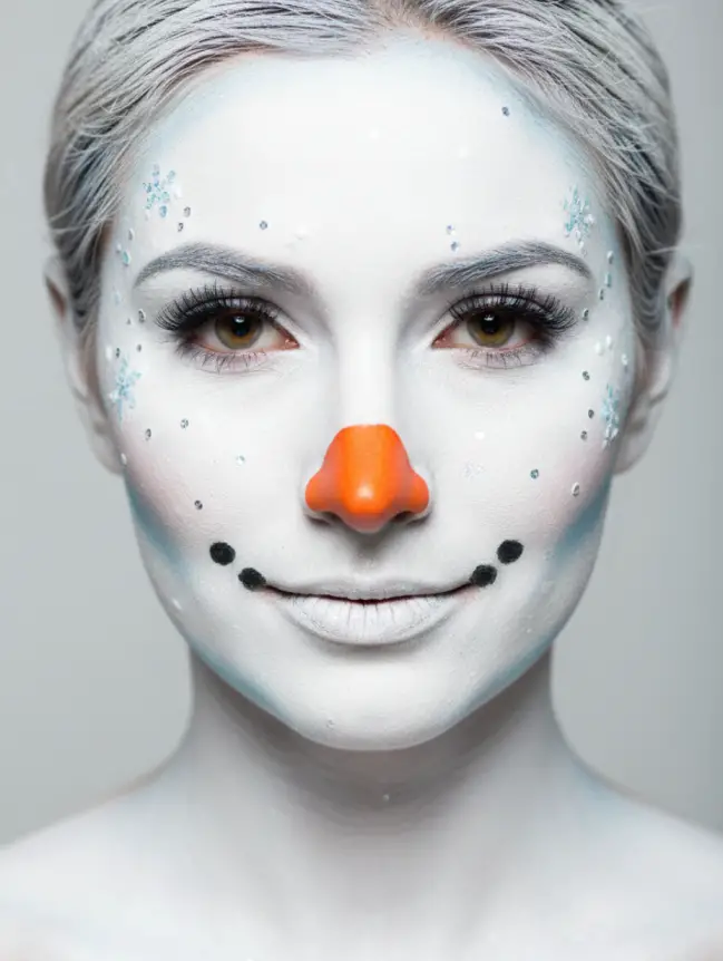 Christmas Face Painting Ideas for Women