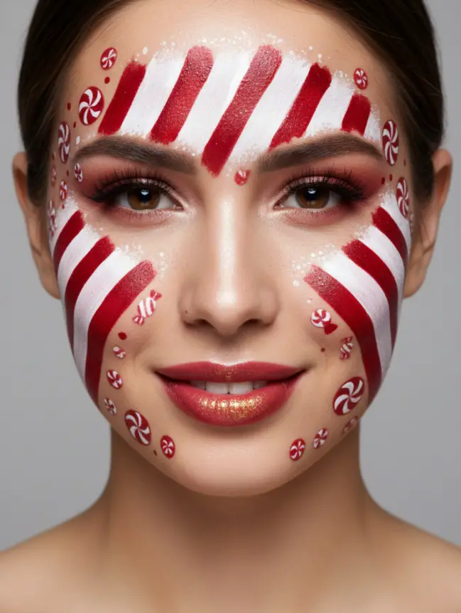 Christmas Face Painting Ideas for Women