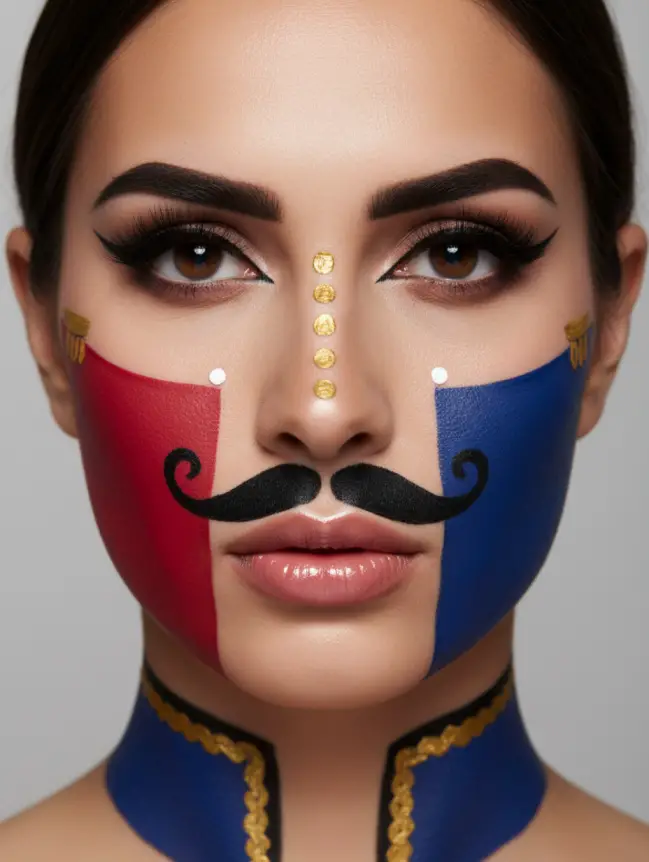 Christmas Face Painting Ideas for Women