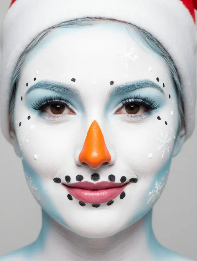 Christmas Face Painting Ideas for Women