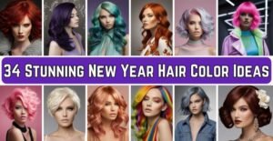 34 Stunning New Year Hair Color Ideas for 2024