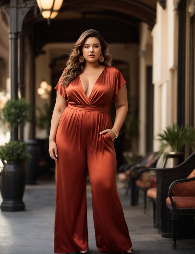 Night Plus Size Women's Outfits for Work Christmas Party