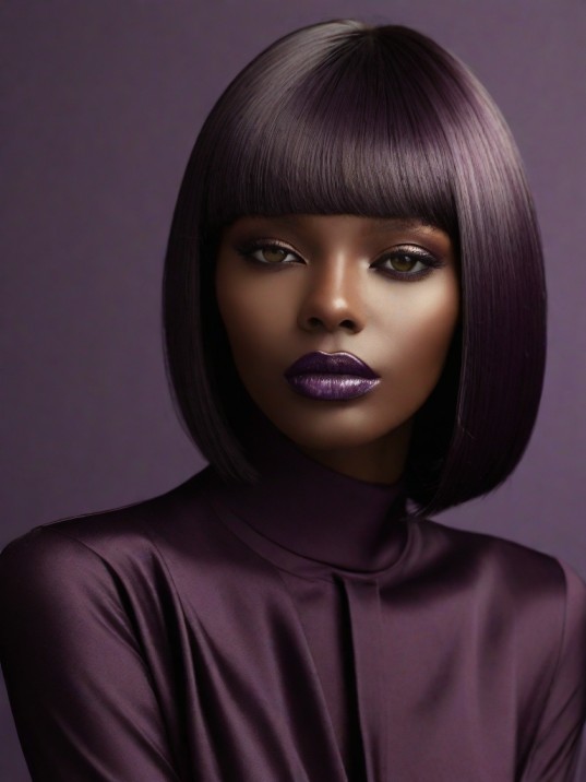 Winter Hair Color Ideas for Black Women