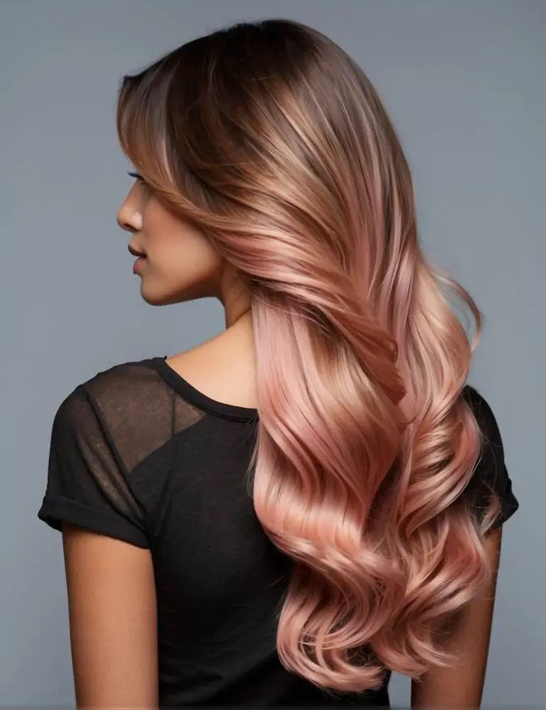 45 Pink Highlights On Dark Brown Hair For Women