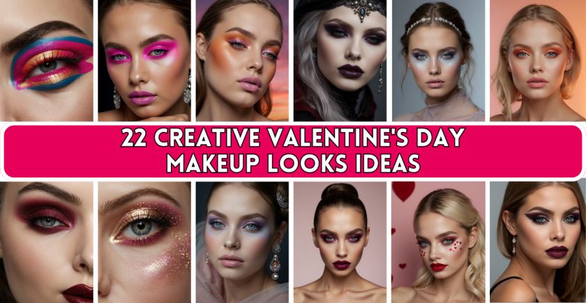 Creative Valentine's Day Makeup Looks Ideas