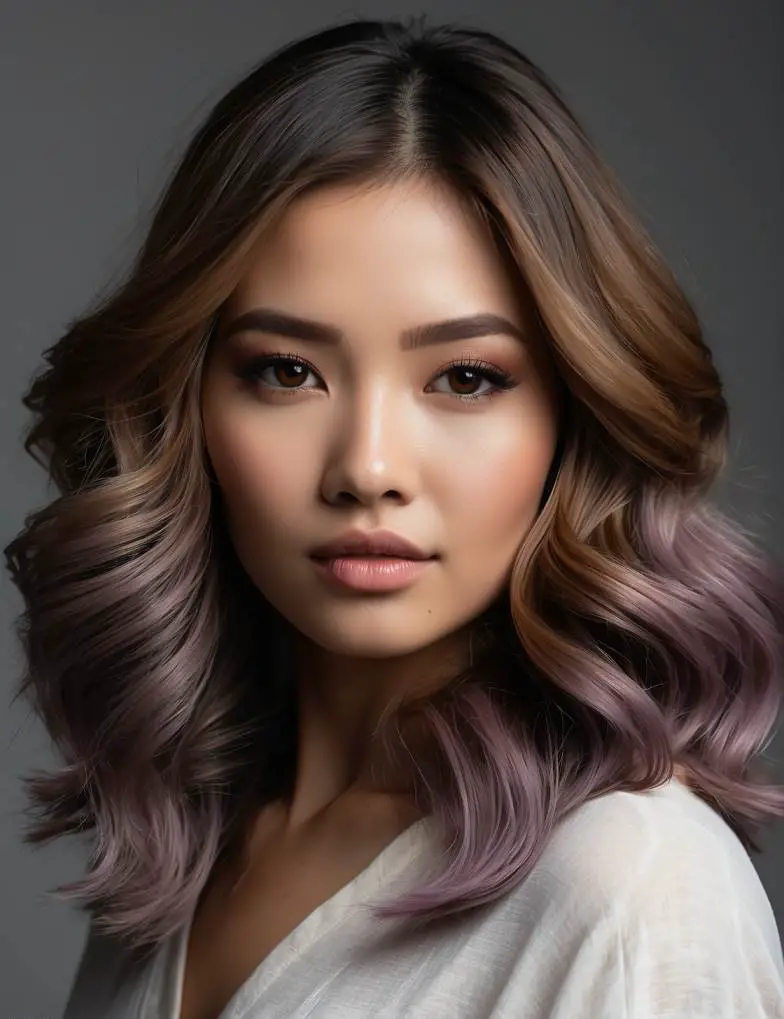 Hair Color Ideas for Asian Women with Straight Hair