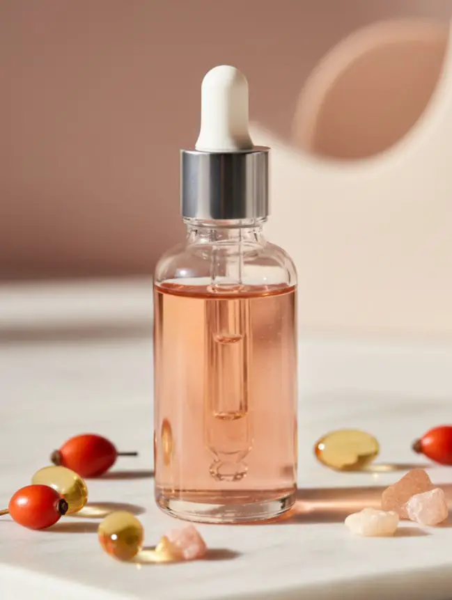 Homemade Night Serum for Glowing Skin