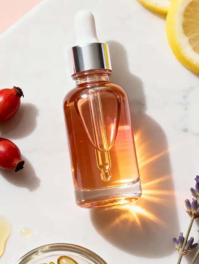 Homemade Night Serum for Glowing Skin