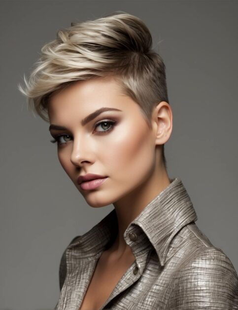 37 Creative Shaved Pixie Cut Ideas For Women