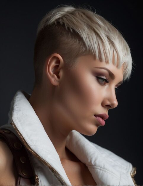 37 Creative Shaved Pixie Cut Ideas For Women