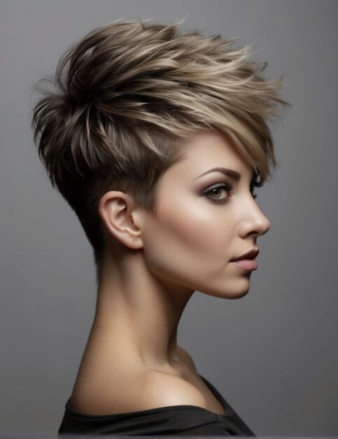 37 Creative Shaved Pixie Cut Ideas For Women