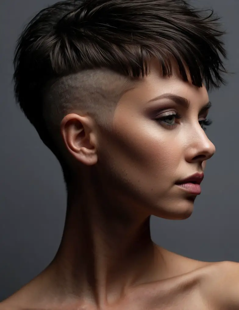Shaved Pixie Cut Ideas for Women