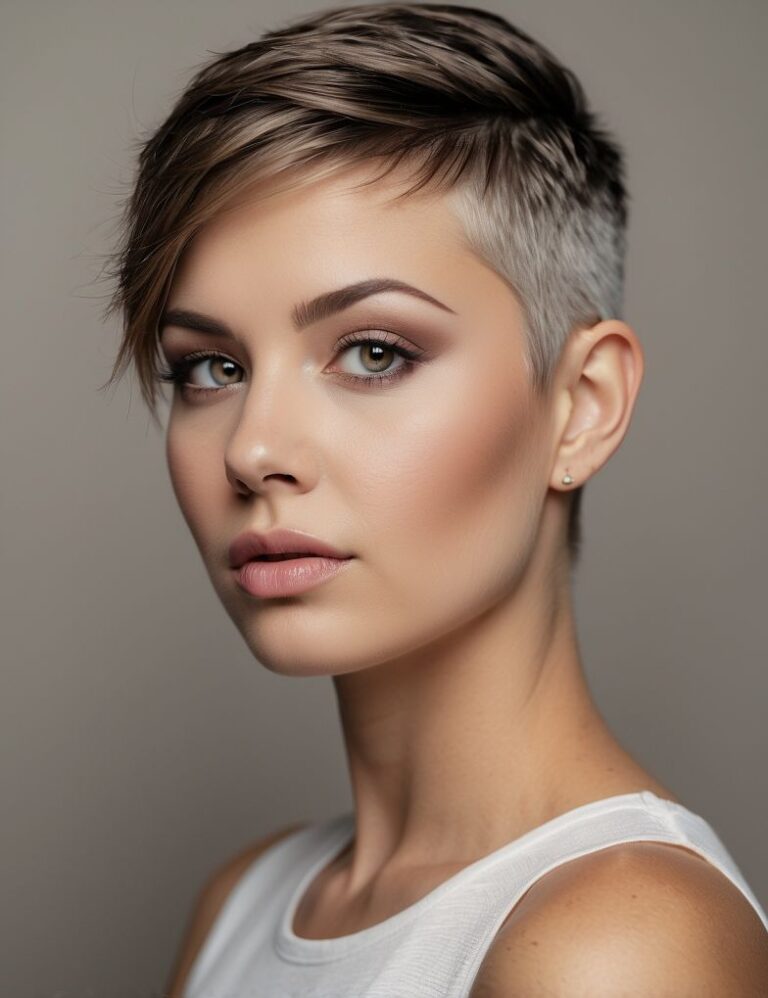 37 Creative Shaved Pixie Cut Ideas For Women