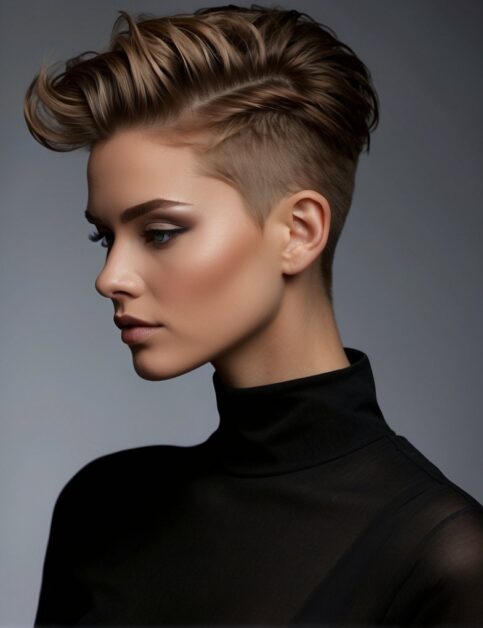 37 Creative Shaved Pixie Cut Ideas For Women