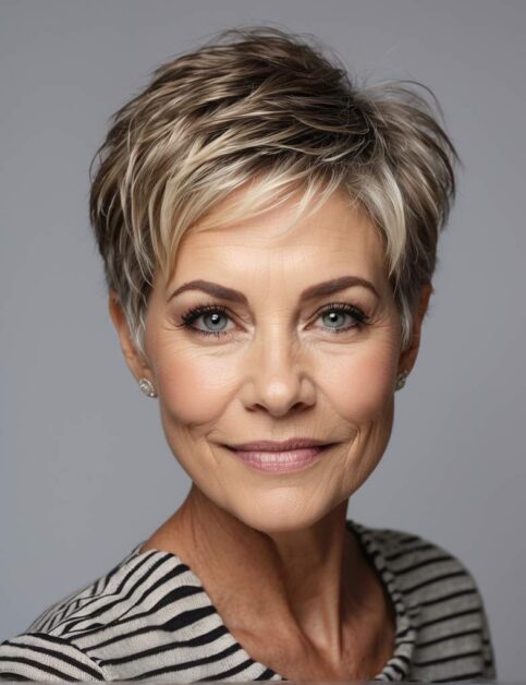 33 Stylish Hair Cuts Ideas For Women Over 65