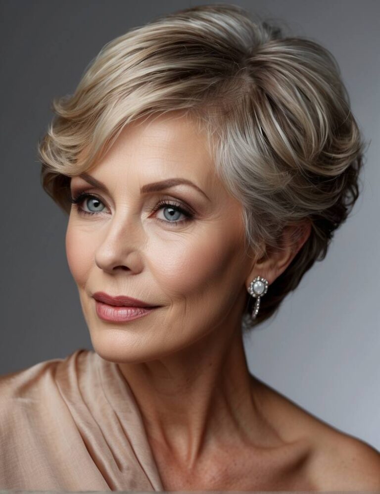 33 Stylish Hair Cuts Ideas For Women Over 65