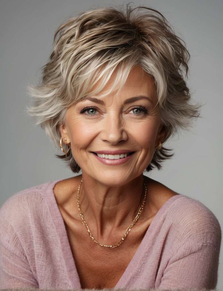 33 Stylish Hair Cuts Ideas For Women Over 65 5476