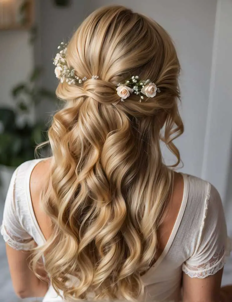Blonde Wedding Hairstyles for Long Hair