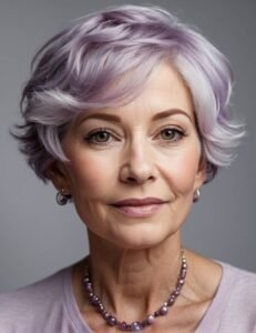 25 Short Hair Color Ideas For Women Over 60