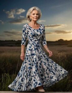 60 Classy Dresses For Older Women Over 70