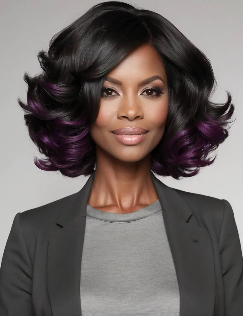 Hair Color Trends for Black Women over 40