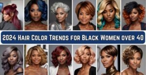 2024 Hair Color Trends for Black Women over 40