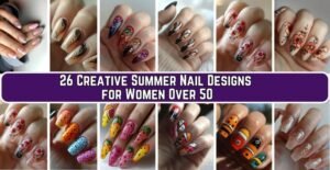 26 Creative Summer Nail Designs for Women Over 50