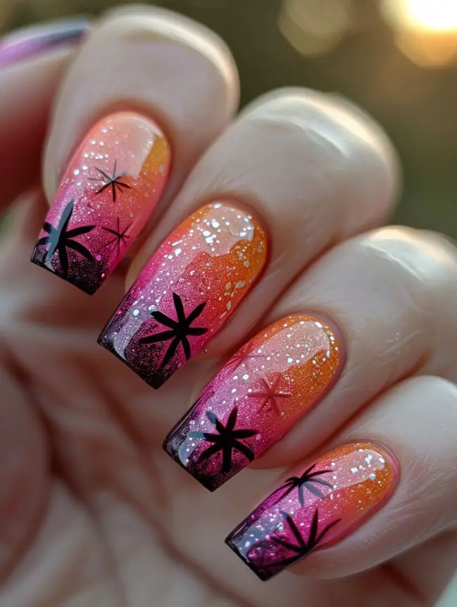 Starfish Nail Art Design Ideas