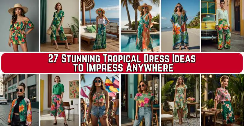 Tropical Dress Ideas to Impress