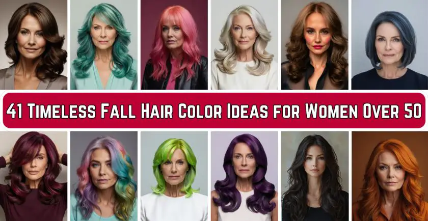 Fall Hair Color Ideas for Women Over 50