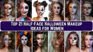 Top 21 Half-Face Halloween Makeup Ideas for Women in 2024
