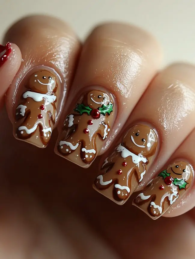 Xmas Nail Design Ideas for Christmas