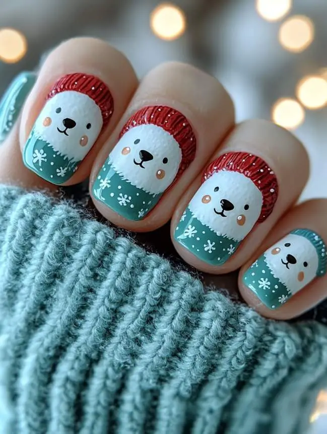 Xmas Nail Design Ideas for Christmas