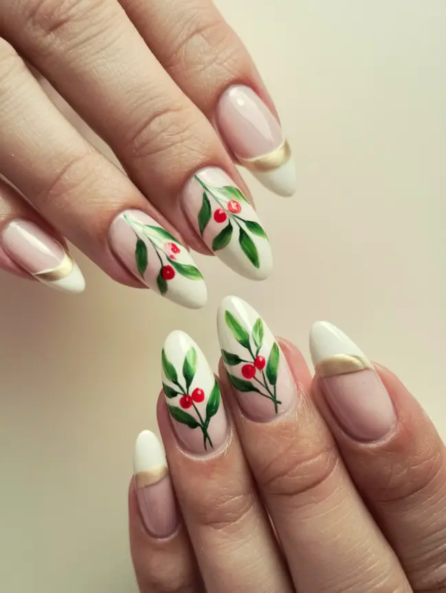 Xmas Nail Design Ideas for Christmas